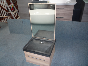 Misa  wastafelmeubel met wastafel hout