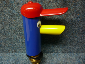 Sphinx (kinder-) kraan blauw