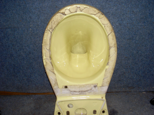 Sphinx wandduoblokpot euro geel