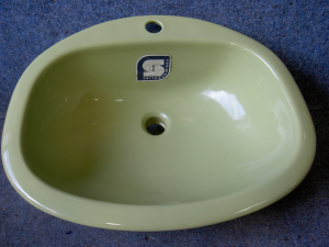 Sarreque mines zuil mosgroen