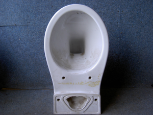 Sphinx wandduoblokpot wit