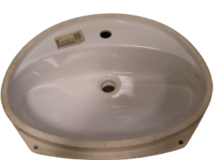 Duravit onderbouw wastafel wit