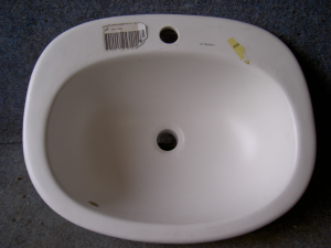 Sphinx opbouw wastafel edelweiss