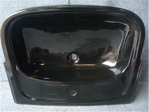 Sphinx wastafel  zwart