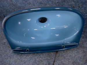 Pozzi Ginori fontein opaline blauw