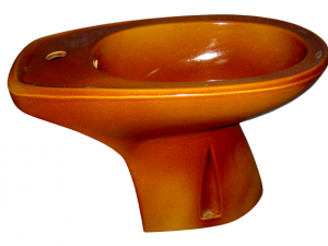 Keramag  staand bidet honing